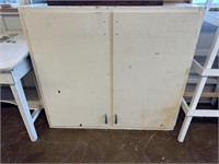 Wood Wall Cabinet ( NO SHIPPING)