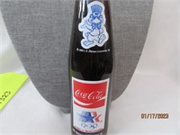 Coca Cola Bottle 1980 L.A. Olympic  Full