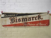 Bismarck Beer Cloth Sign