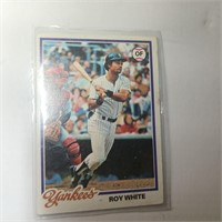 Baseball MLB 1978 Topps #16 Roy White Yankees
