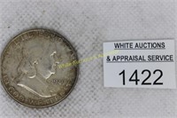 Franklin Silver Half Dollar - 1949 - VF