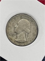1935S silver coin Washington quarter 90% silver