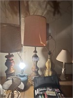 6 Asst Table Lamps - MUST TAKE ALL