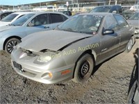 2000 Pontiac Sunfire 1G2JB5248Y7428921 Gold