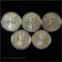 2015-2019 American Silver Eagle $1 (5)