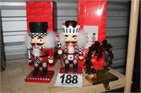 (2) New "Nutcracker" Figures/(1) Stocking Hanger