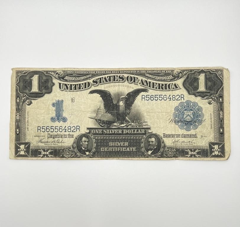 1899 Black Eagle One Dollar Silver Certificate