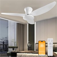 39 Inch Ceiling Fan with Lights  Dimmable