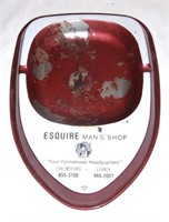 Vintage Esquire men's shop ashtray.