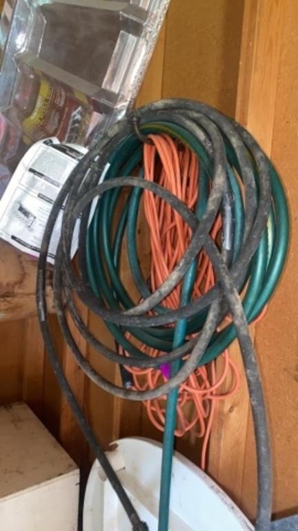 HOSES AND EXTENSION CORD