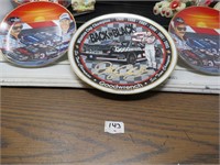Collector Plates Dale Earnhardt SR & JR