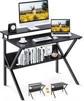 ODK Small Computer Desk  27.5 Inch  Black