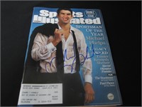 Michael Phelps signed magazine COA