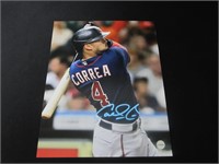 Carlos Correa signed 8x10 photo COA