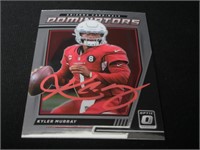 Kyler Murray signed football card COA