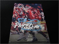 Patrick Mahomes II signed football card COA