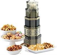 BROADWAY BASKEETERS GIFT TOWER SIZE 6.5 X 14 X 17