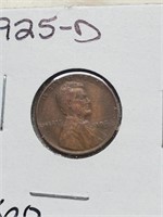 Better Grade 1925-D Wheat Penny