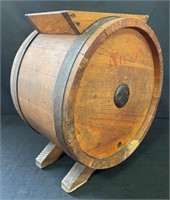 SWEET ANTIQUE BUTTER CHURN WITH HANDLE