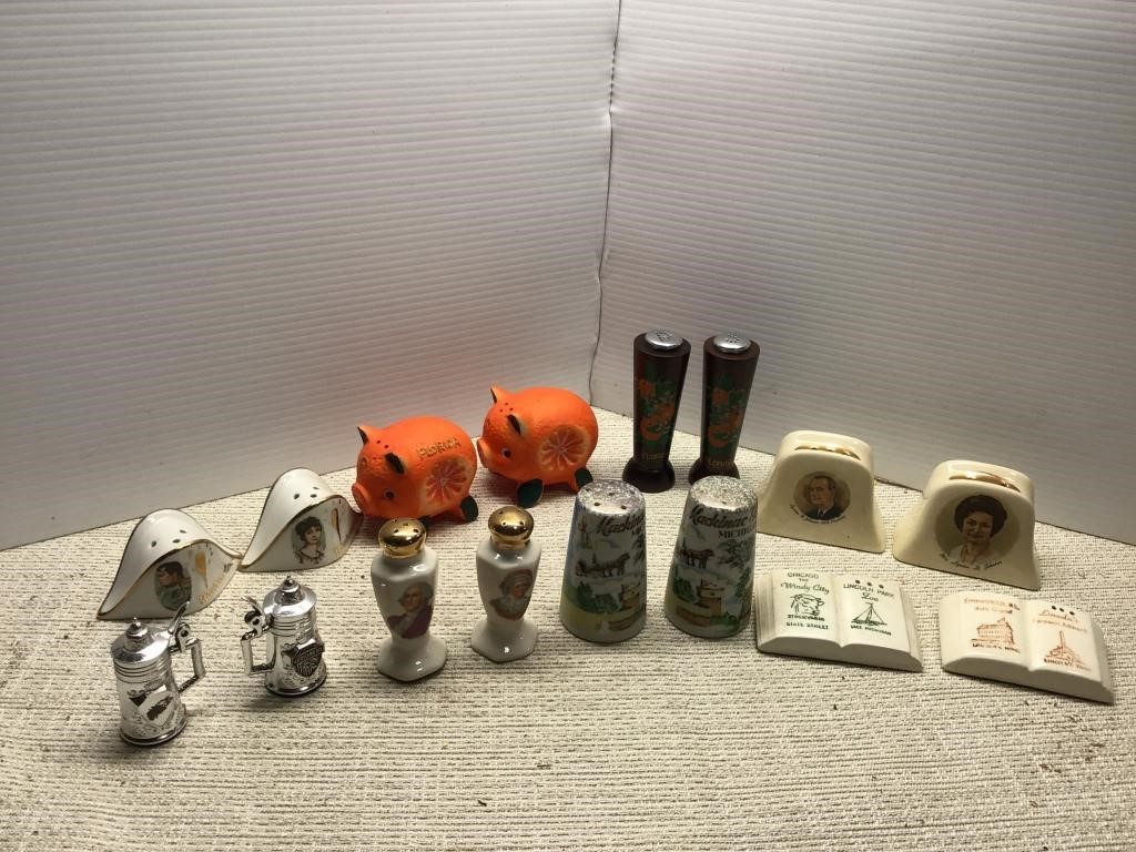 Salt & Pepper Shaker  Collection Day 2 Auction