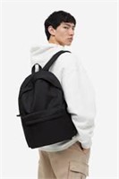 black backpack