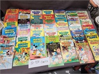 50 Comic Books.  95 cent comics.  Walt Disney