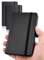 AISBUGUR Pocket Notebook, Small Notebook, 2-Pack T