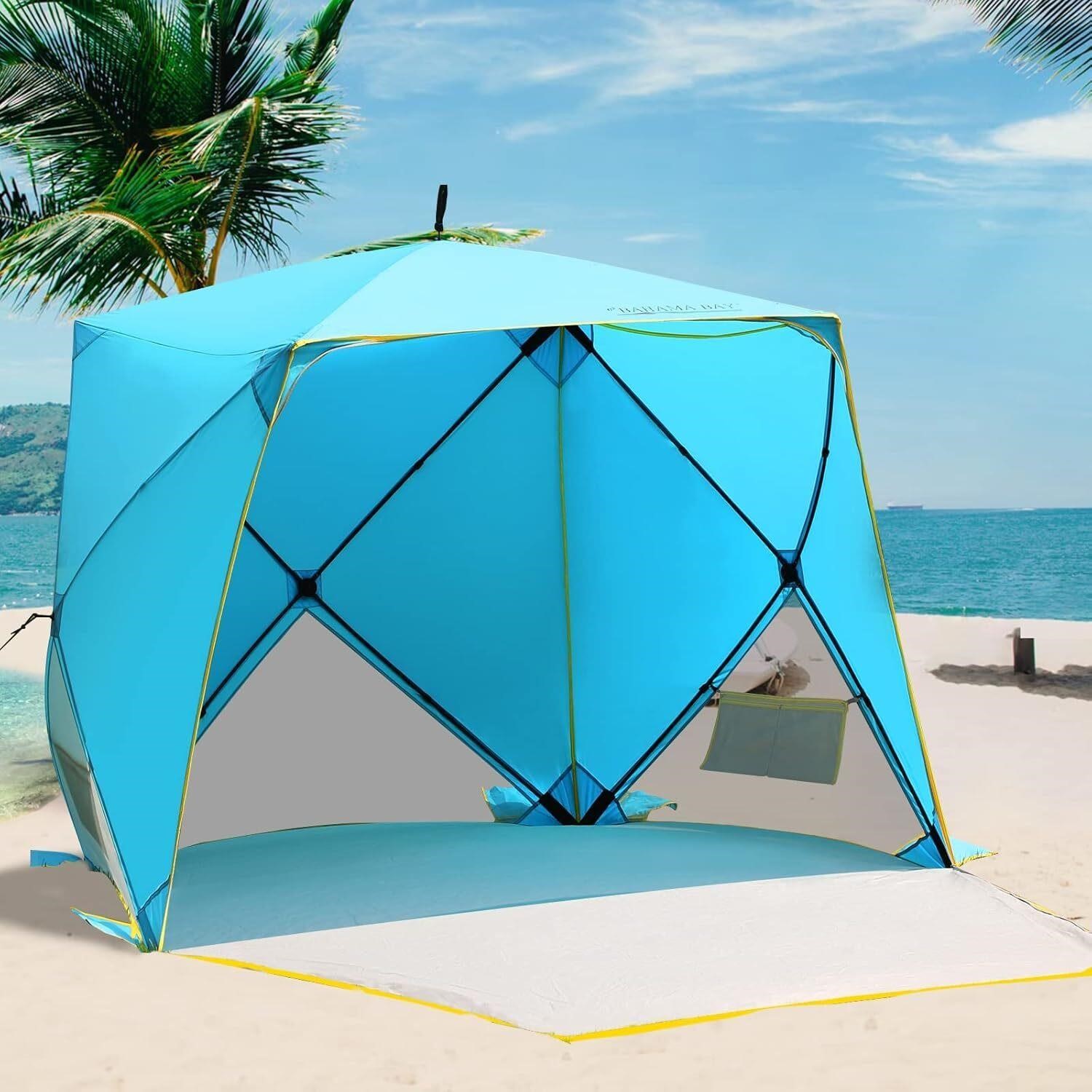 Pop Up Beach Tent  Shade Sun Shelter UPF50+