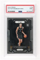 GRADED VICTOR WEMBANYAMA BASKETBALL CARD