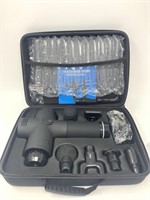 Muscle massage gun (new in opened carrying case)