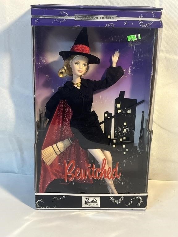 2001 BEWITCHED BARBIE NEW IN BOX