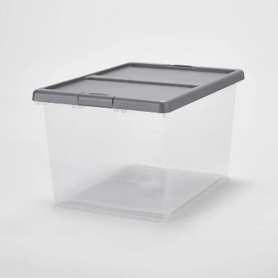 Large Latching Clear Storage Box - Brightroom