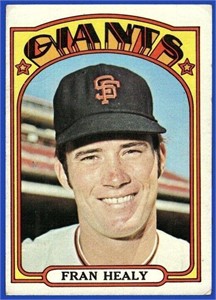 1972 Topps Baseball High #663 Fran Healy