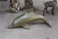 BRASS DOLPHIN