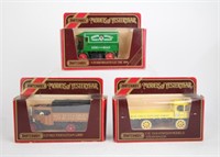 THREE MATCHBOX DIE CAST CARS