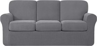 (U) CHUN YI Stretch Sofa Cover 7 Piece Couch Cover