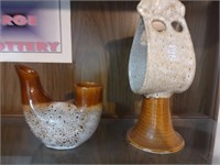 2 pcs Pigeon Forge Pottery