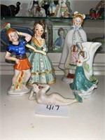 Occupied Japan Porcelain ladies