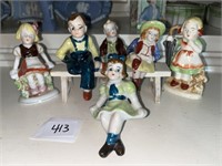 Occupied Japan Children Figurines