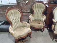 2 Victorian Style Chairs