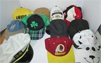 Crate of Various Hats, Baseball Caps, Etc