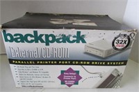 Vintage "Backpack" Computer External CD-Rom