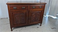 Vintage Country French Wooden Buffet