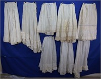 (8) Good White Petticoat Skirts