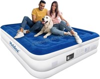 18in Meldoz Queen Air Mattress with Pump