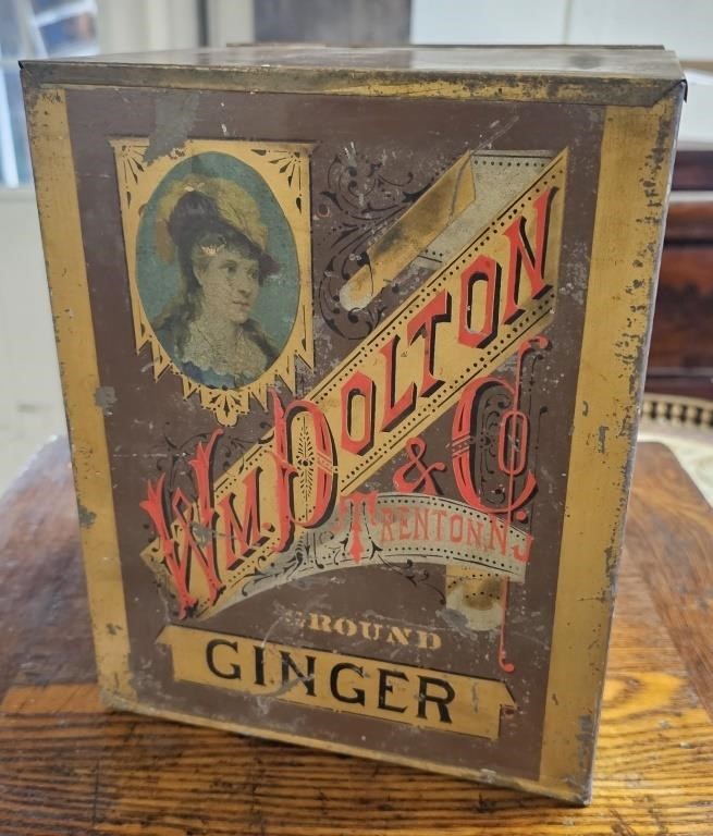 Dolton Ginger Store Tin