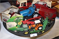 11PC COLLECTION OF DIE CAST TRACTORS 3 NOS