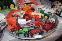 12PC COLLECTION OF DIE CAST TRACTORS 3 NOS