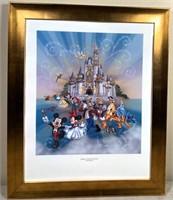 Happiest Place On Earth- DISNEY picture Authentic