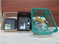 3 Crates of Electrical, Lighting, Office Products